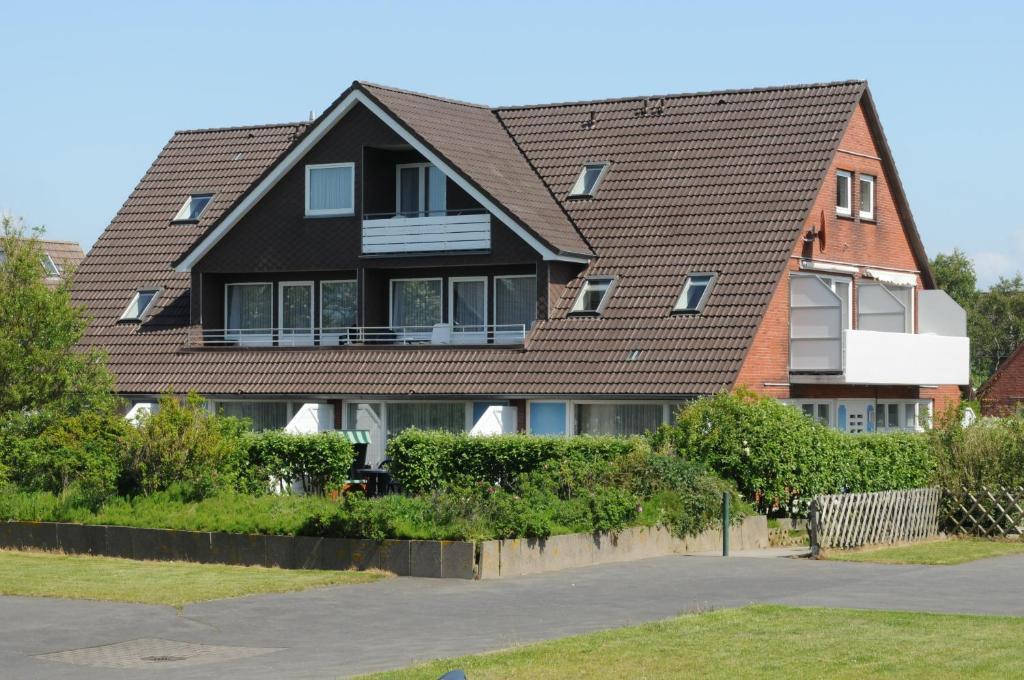 Apartmenthaus Am Watt Buesum Exteriör bild